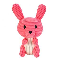 Foto van Lumo stars knuffel bunny neela junior 15 cm corduroy roze