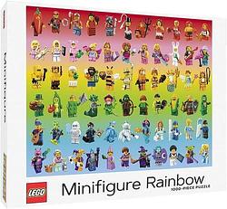 Foto van Lego minifigure rainbow 1000-piece puzzle - puzzel;puzzel (9781797214382)