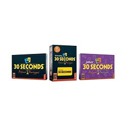 Foto van Spellenbundel - 3 stuks - 30 seconds & 30 seconds uitbreiding & 30 seconds junior