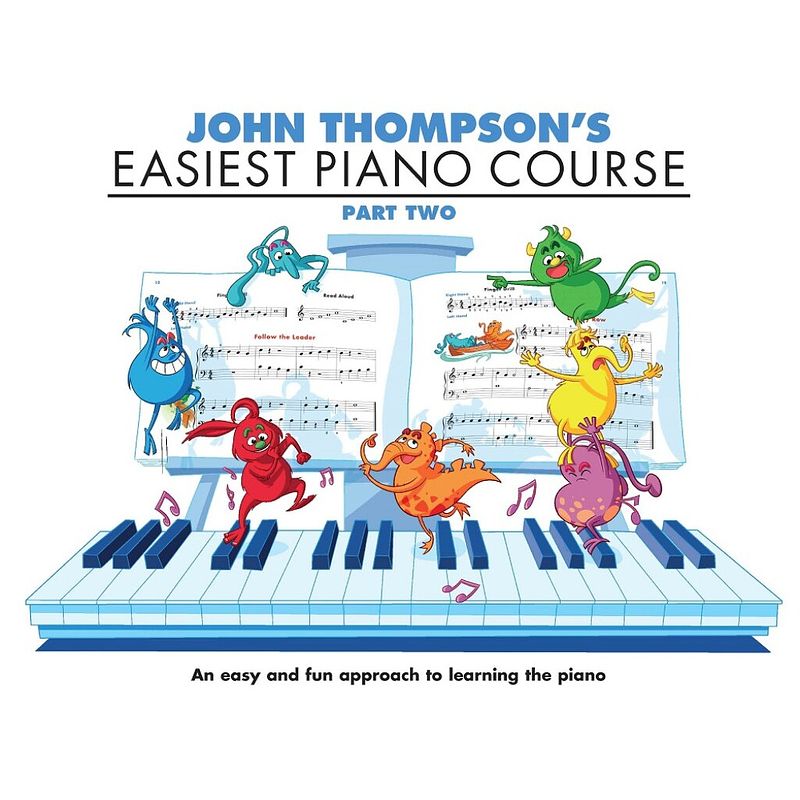 Foto van Willis music john thompson'ss easiest piano course 2 revised edition