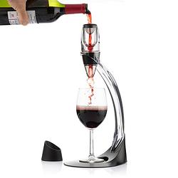 Foto van Professionele wijnbeluchter met torenvormige standaard en antidruppelbasis winair innovagoods