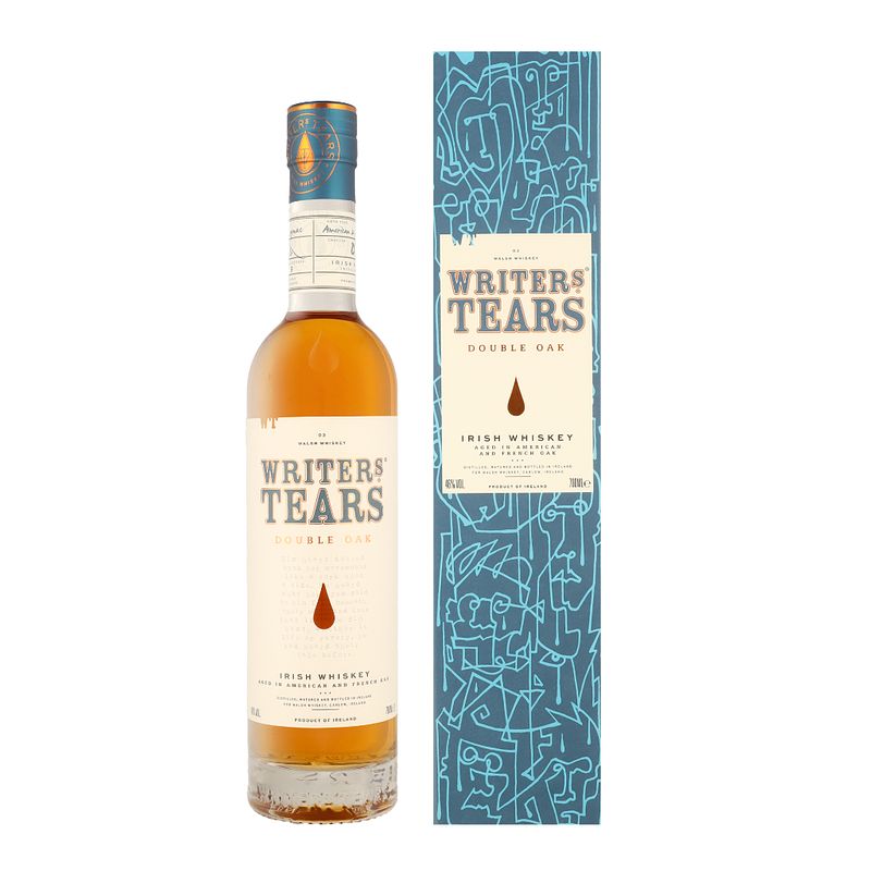 Foto van Writers tears double oak 70cl whisky + giftbox