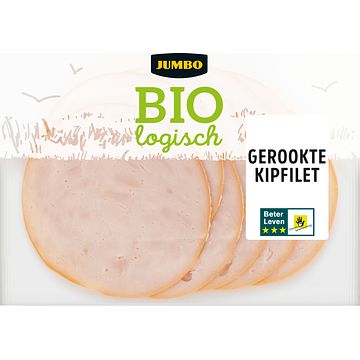 Foto van Jumbo biologisch gerookte kipfilet ca. 105g