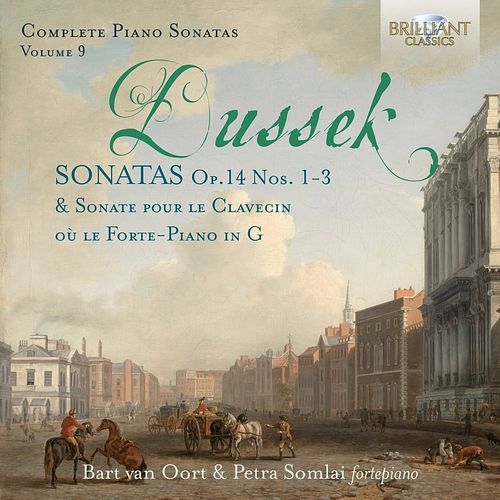 Foto van Dussek: complete piano sonatas op. 14 nos. 1-3, vo - cd (5028421956015)