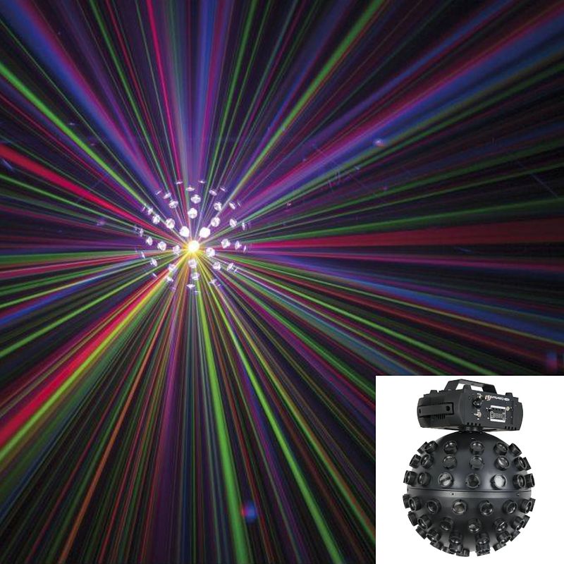 Foto van Showtec colorburst led lichteffect met laser