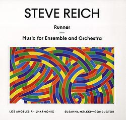 Foto van Reich: runner - music for ensemble and orchestra - lp (0075597910131)