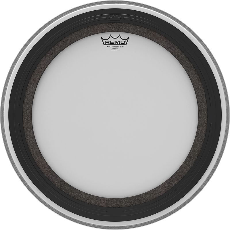 Foto van Remo br-1120-00-smt ambassador smt coated 20 inch bassdrumvel