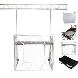 Foto van Innox flexbooth 750 base + bag + scrim + corners + bridge dj-booth