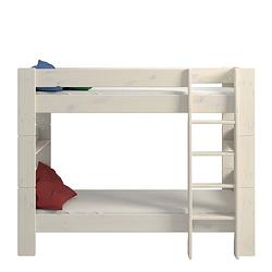 Foto van Molly kids bed 90x200 cm wit gewaxt.