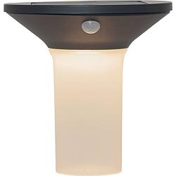 Foto van Eglo corbezzola wandlamp buiten - led - 16 cm - sensor - grafiet/wit