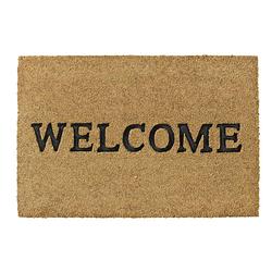 Foto van Deurmat ruco embossed rubber welcome 40x60cm