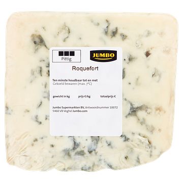 Foto van Jumbo roquefort kaas 52+ ca. 170g