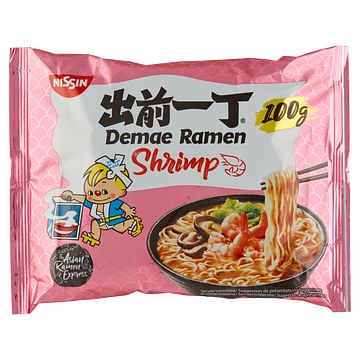 Foto van Nissin demae ramen shrimp 100g bij jumbo