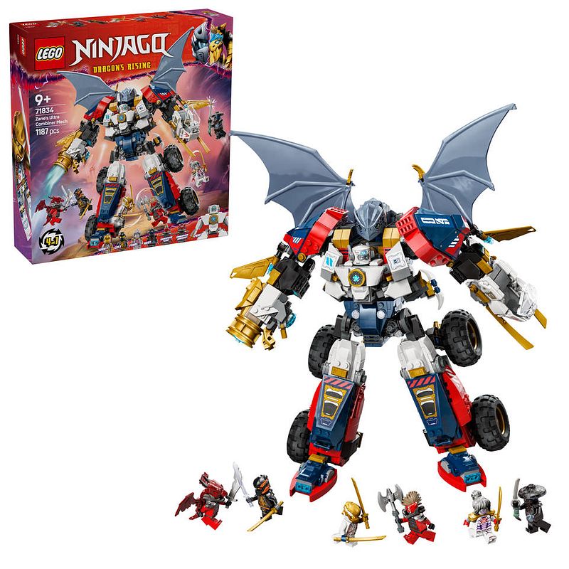 Foto van Lego ninjago zane's ultra-combomecha 71834