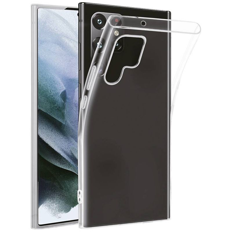 Foto van Vivanco super slim backcover samsung galaxy s22 ultra transparant