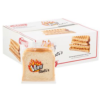 Foto van Topking vlamtosti's, doos 20 stuks bij jumbo