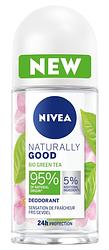 Foto van Nivea naturally good bio green tea deodorant roll-on