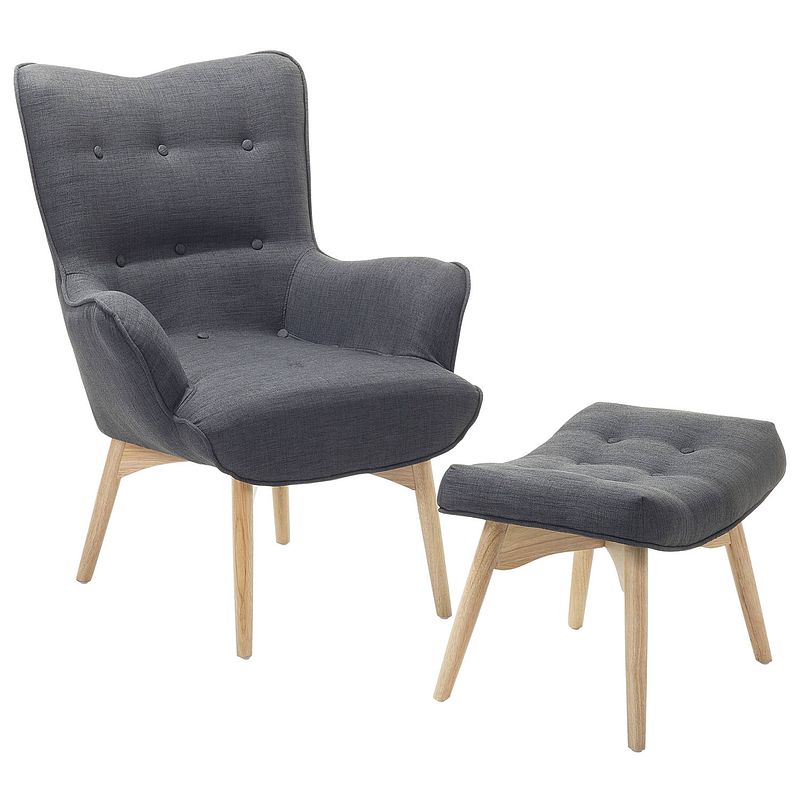 Foto van Beliani vejle fauteuil polyester 78 x 81 cm