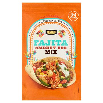 Foto van Jumbo fajita smokey bbq mix 28g