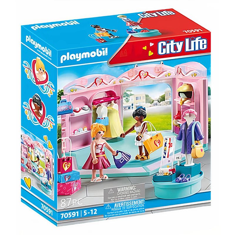 Foto van Playmobil city life - modewinkel (70591)