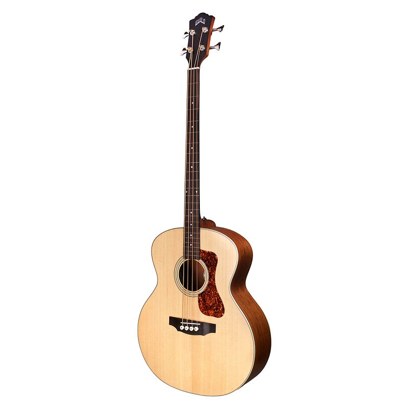 Foto van Guild b-240ef natural westerly elektrisch-akoestische fretloze basgitaar