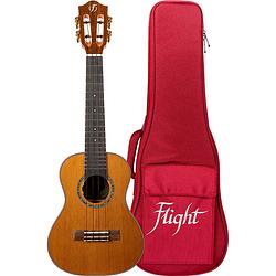 Foto van Flight princess series diana concert elektrisch-akoestische concert ukelele met gigbag