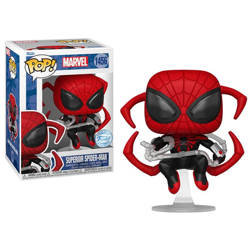 Foto van Funko pop! figuur marvel superior spider-man