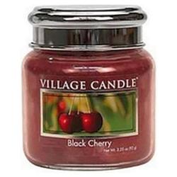 Foto van Village candle - black cherry - mini candle - 25 branduren