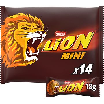 Foto van Lion mini melk chocolade uitdeelzak bij jumbo