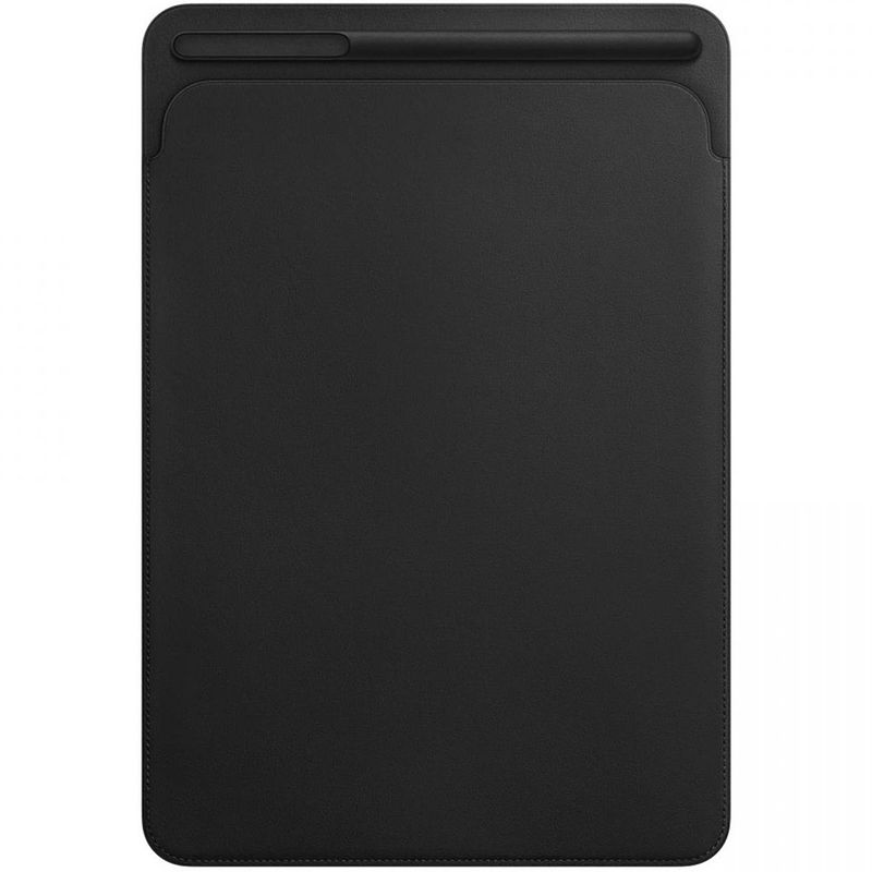 Foto van Apple leather sleeve ipad pro 10.5 / ipad air 10.5 tablethoes - black