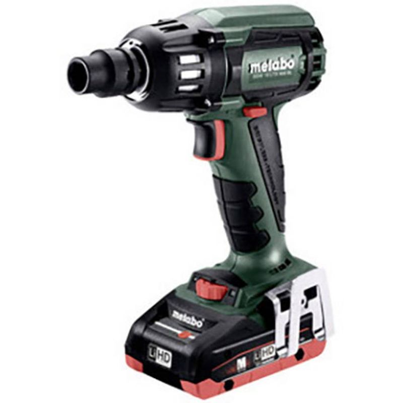 Foto van Metabo ssw 18 ltx 400 bl 602205800 accu-slagmoersleutel 18 v 4 ah lihd