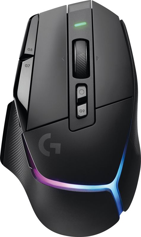 Foto van Logitech g502 x plus lightspeed draadloze gaming muis zwart