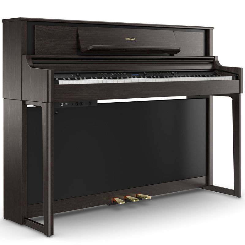 Foto van Roland lx705-dr digitale piano dark rosewood