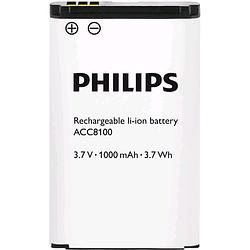 Foto van Philips acc8100 oplaadbare batterij dpm-serie voicerecorders