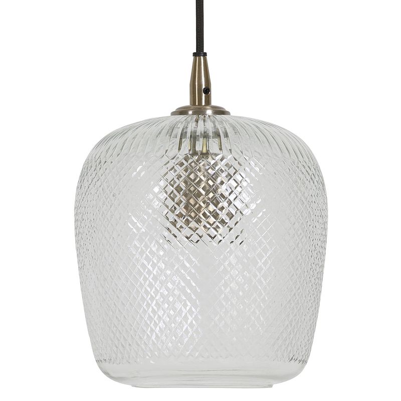 Foto van Light & living danita hanglamp brons