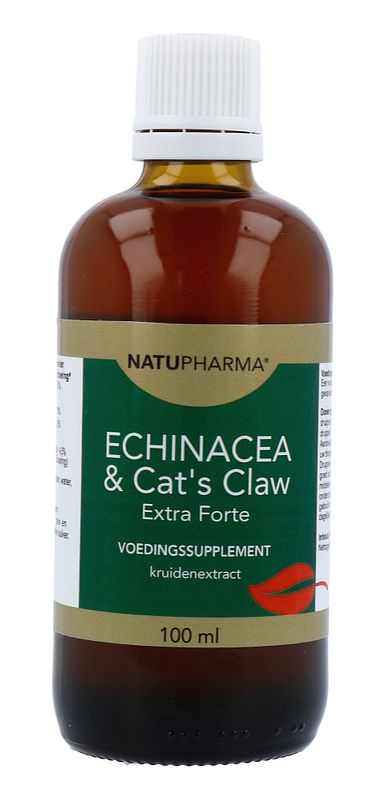 Foto van Natupharma echinacea & cat'ss claw druppels