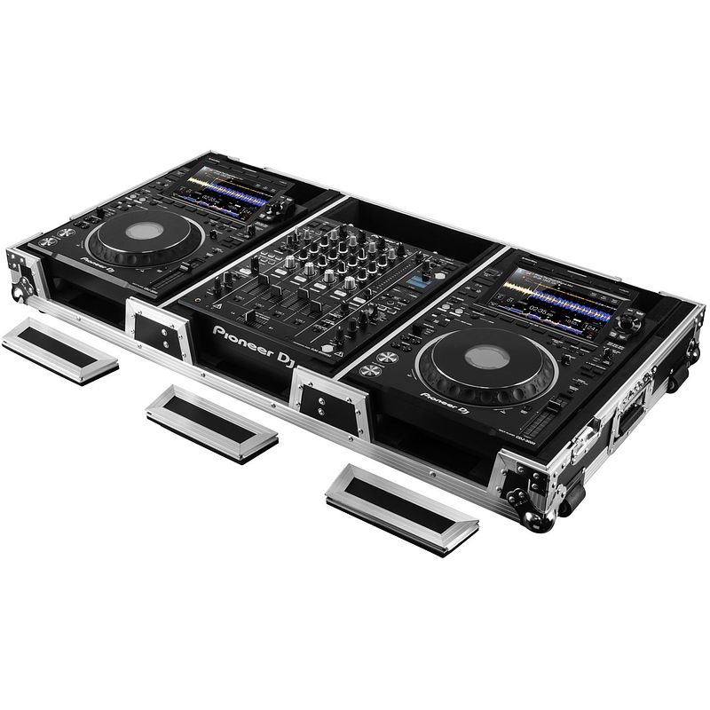 Foto van Odyssey fz12cdjwxd2 koffer voor 12 inch dj-mixer en mediaspelers