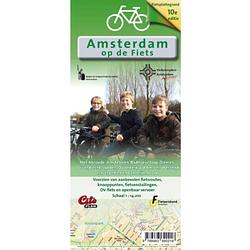 Foto van Amsterdam op de fiets