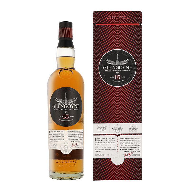 Foto van Glengoyne 15 years 70cl whisky