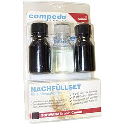 Foto van Compedo mrefill08 cartridge navulset geschikt voor apparatuur (merk): canon zwart inkthoeveelheid totaal: 120 ml