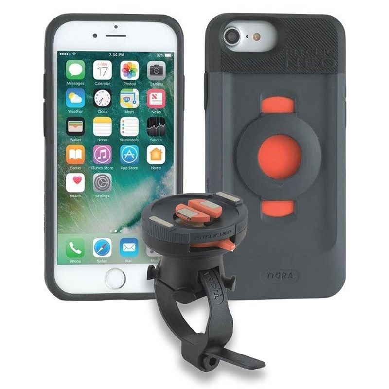 Foto van Tigra sport telefoonhouder met hoes fitclic neo iphone 6/6s/7/8