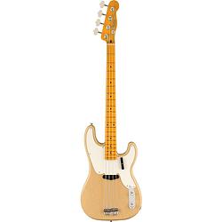 Foto van Fender american vintage ii 1954 precision bass mn vintage blonde elektrische basgitaar met koffer