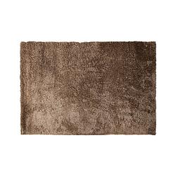 Foto van Ptmd jups brown fabric handwoven carpet m