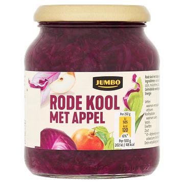 Foto van Jumbo rode kool met appel 340g