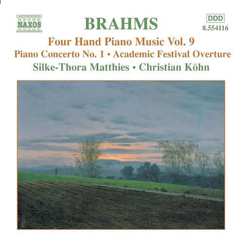 Foto van Brahms: four hand piano music 9 - cd (0636943411629)