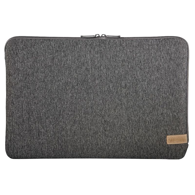 Foto van Hama jersey sleeve voor 15.6" laptops laptop sleeve grijs