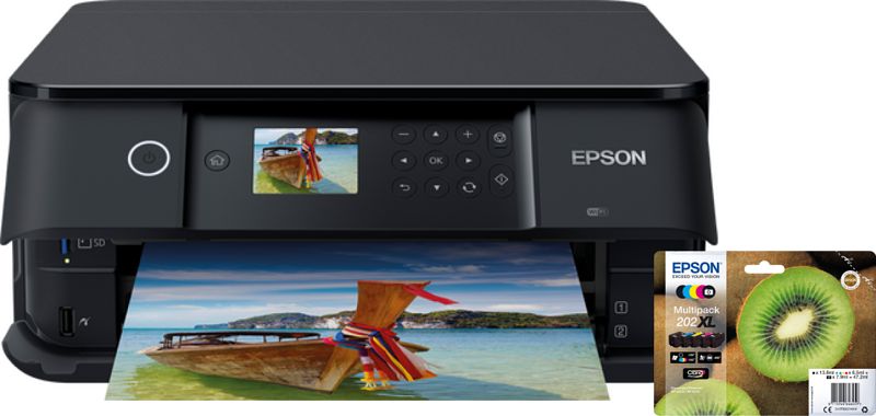 Foto van Epson expression premium xp-6100 + 1 set extra inkt