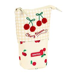 Foto van Potloodetui safta cherry beige (8 x 19 x 6 cm)