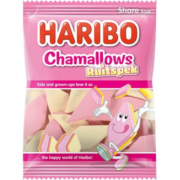 Foto van Haribo chamallows ruitspek 260g bij jumbo