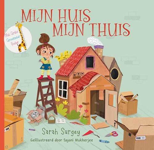 Foto van Mijn huis, mijn thuis - sarah surgey - hardcover (9789493200777)